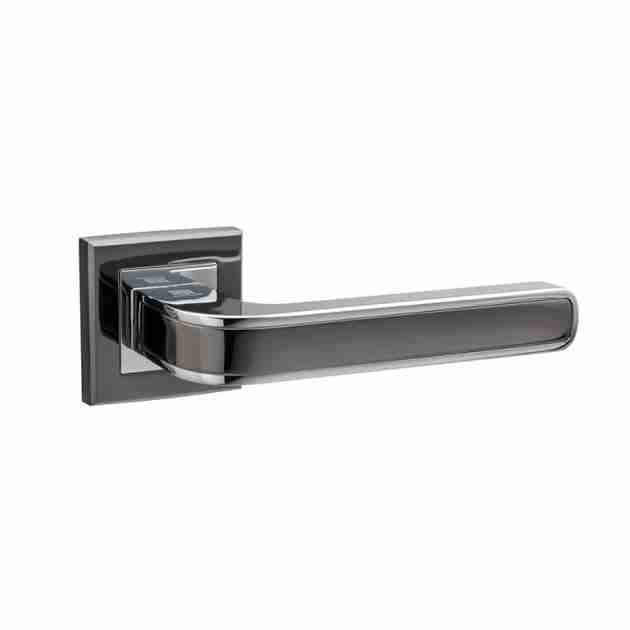 Mâner cu rozetă – Caroline Q360 - Nichel