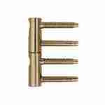 Balama 3D reglabil Cemom, cu 4 tije, diametru 20 mm, galben zincat