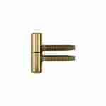 Balama normal Cemom, cu 2 tije, diametru 14 mm, galben zincat