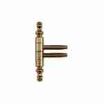 Balama ornamental Cemom, cu 2 tije, diametru 13 mm, galben zincat