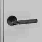 Mâner cu rozetă - Stilo - Negru Mat - imagine 8