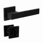 Mâner cu rozetă - Novo - Negru Mat - imagine 4