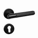 Mâner cu rozetă - Stilo - Negru Mat - imagine 2