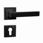 Mâner cu rozetă – Stricto Slim Negru Mat - imagine 3