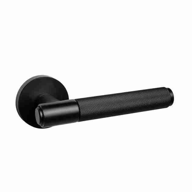Mâner cu rozetă - Stilo - Negru Mat