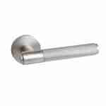 Mâner cu rozetă - Stilo - Nichel Mat Satin